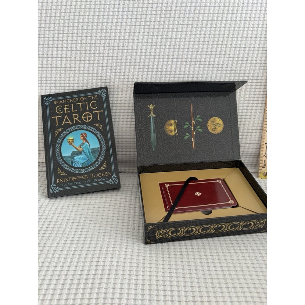 Celtic Tarot Kristoffer Hughes Chris Down 1st Edition Kickstarter 2017 Deck Set